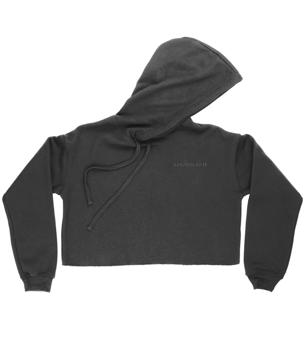 Elevate Crop Hoodie - HappilyFit Ltd