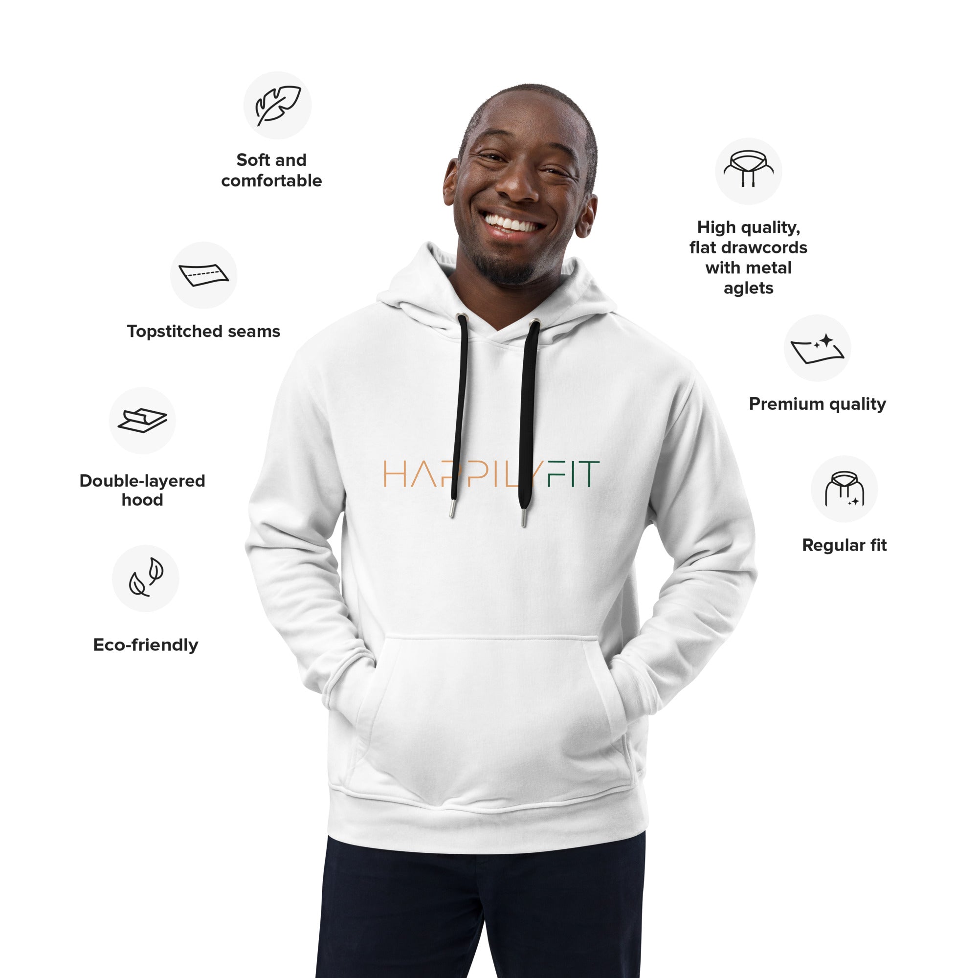 EcoEssence Hoodie - HappilyFit Ltd