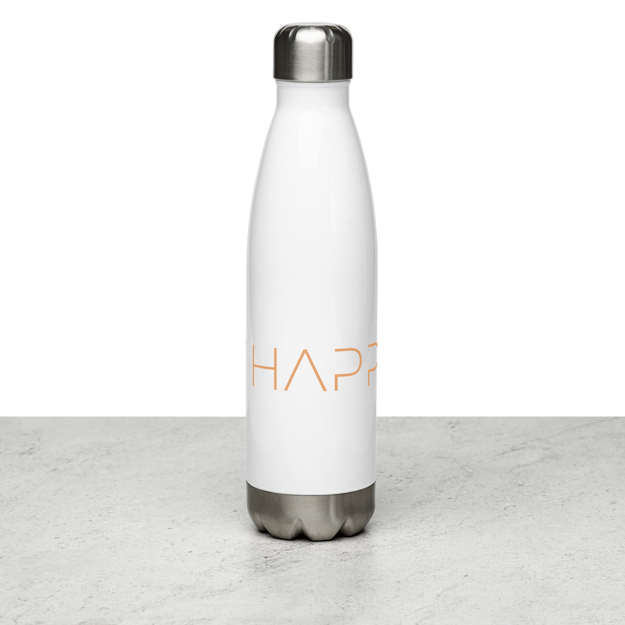 HappilyFit Stainless steel water bottle - HappilyFit Ltd